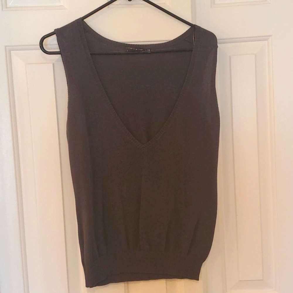 Limited grey sweater vest